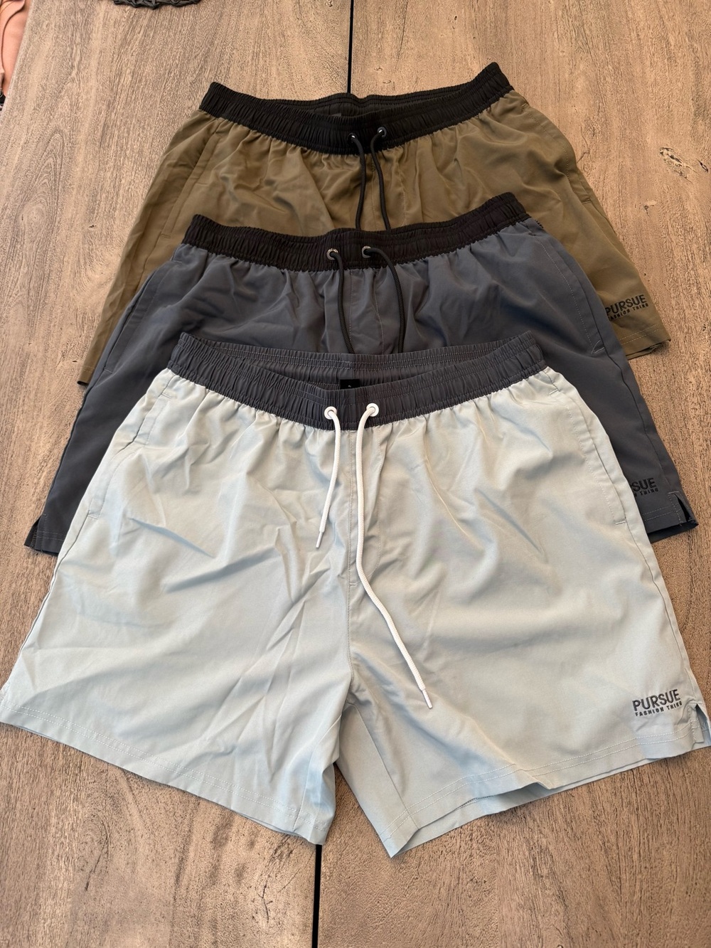 Lot of 3 - Pursue Athletic Shorts with liner
